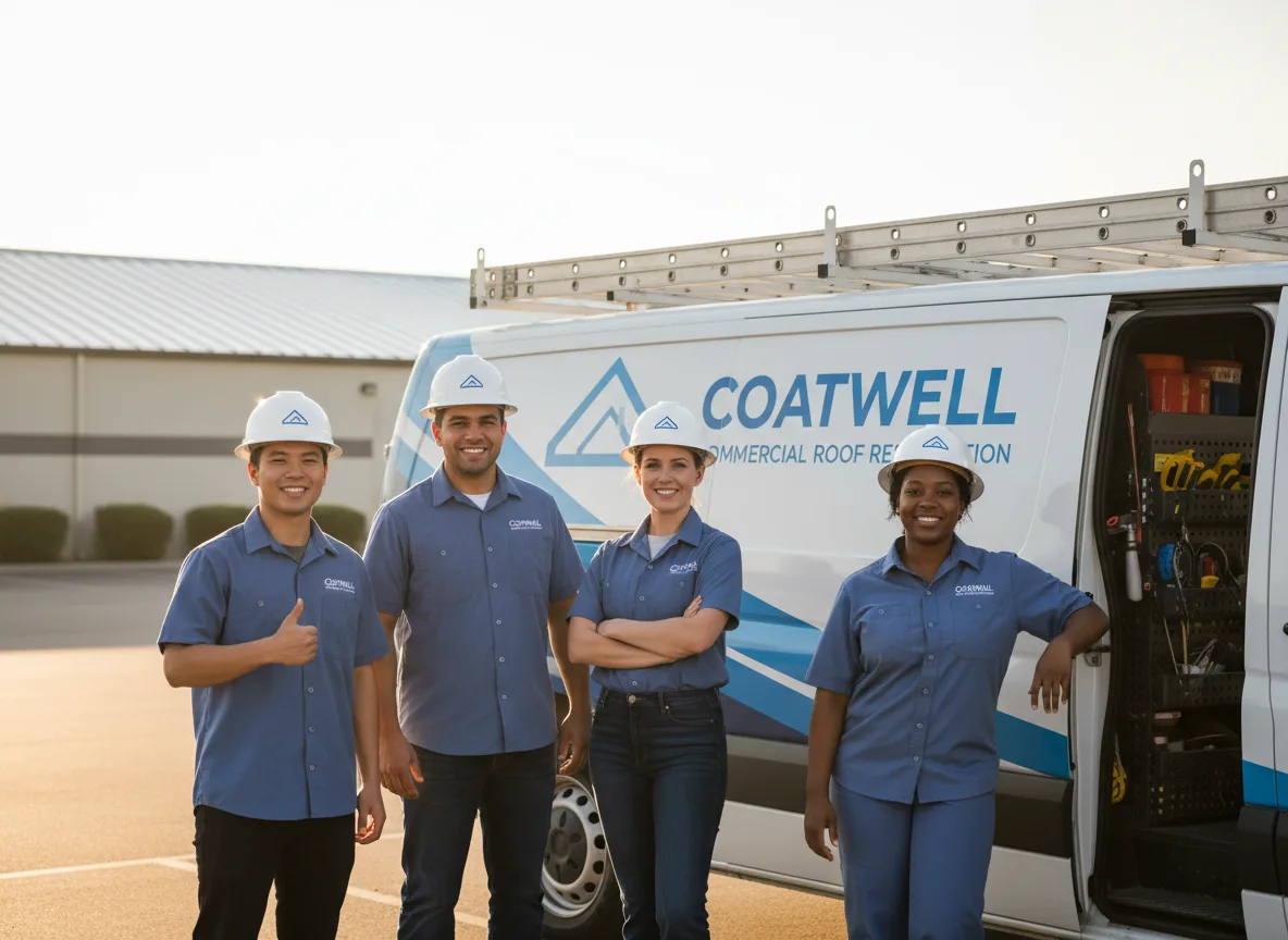 Commercial roof coating company in Potrero, CA